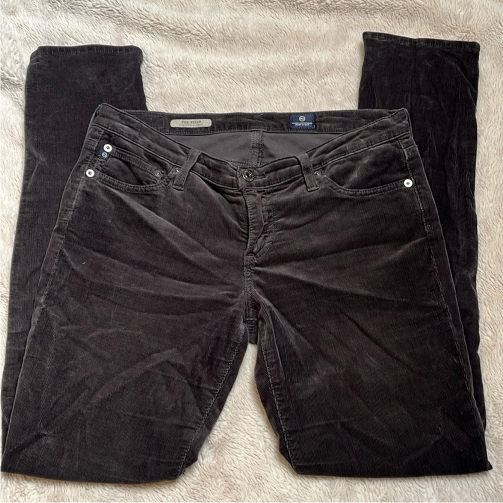 AG Adriano Goldschmied The Stilt Cigarette Corduroy Pants